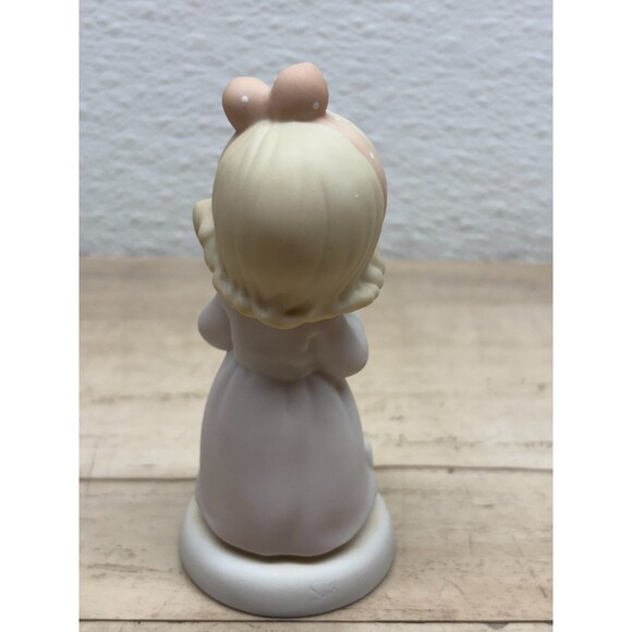 Vtg 1997 Enesco Precious Moments Thank You For The Time we Share Figurine - Picture 3 of 7
